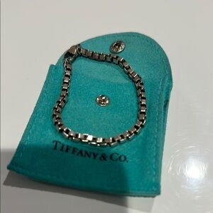 Authentic Tiffany & Co. Silver Chain Bracelet